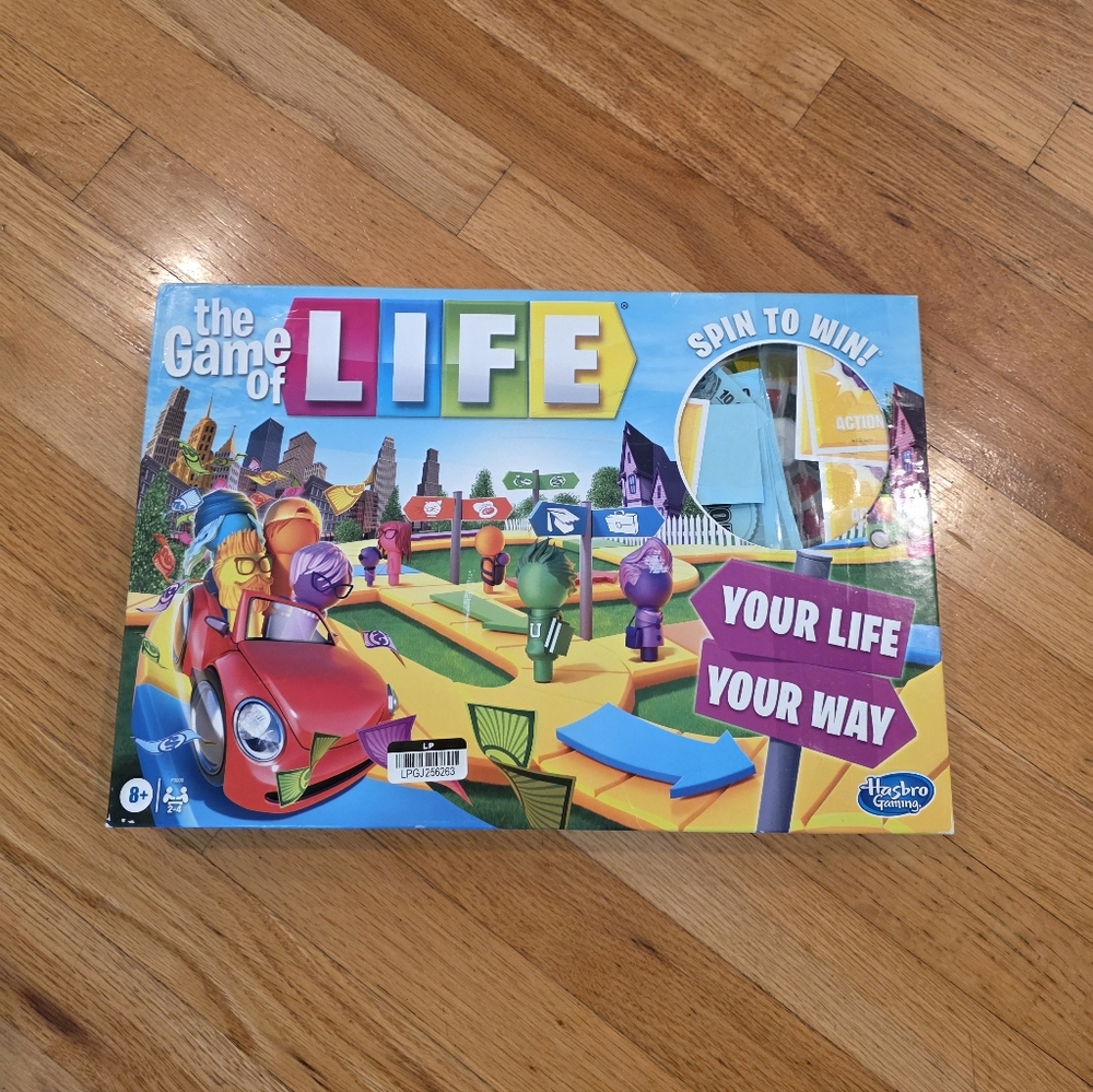Hasbro The Game Of Life Board Game